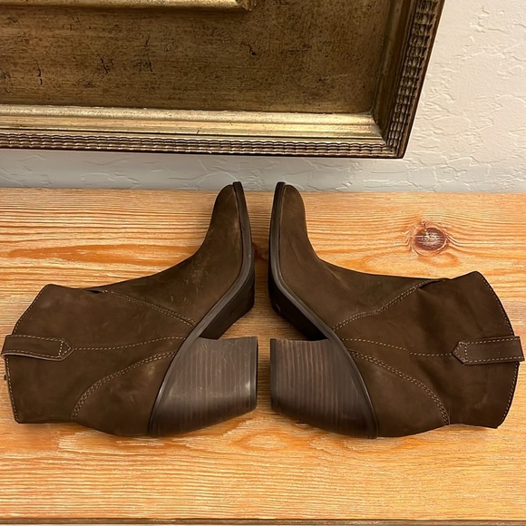 LUCKY BRAND Loxona Brown Leather Boot - 9 - Picture 5 of 8